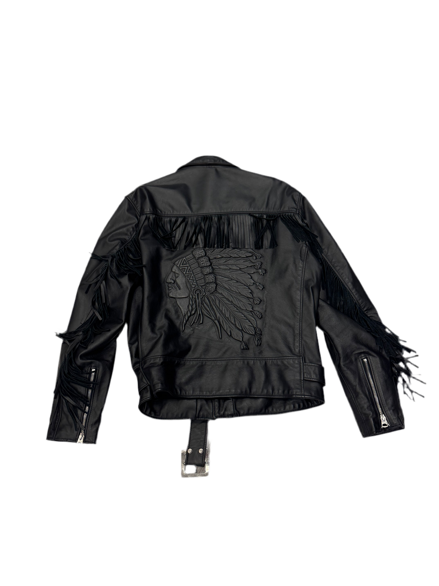 Supreme Perfecto by schott Chief Tassel Leather Jacket