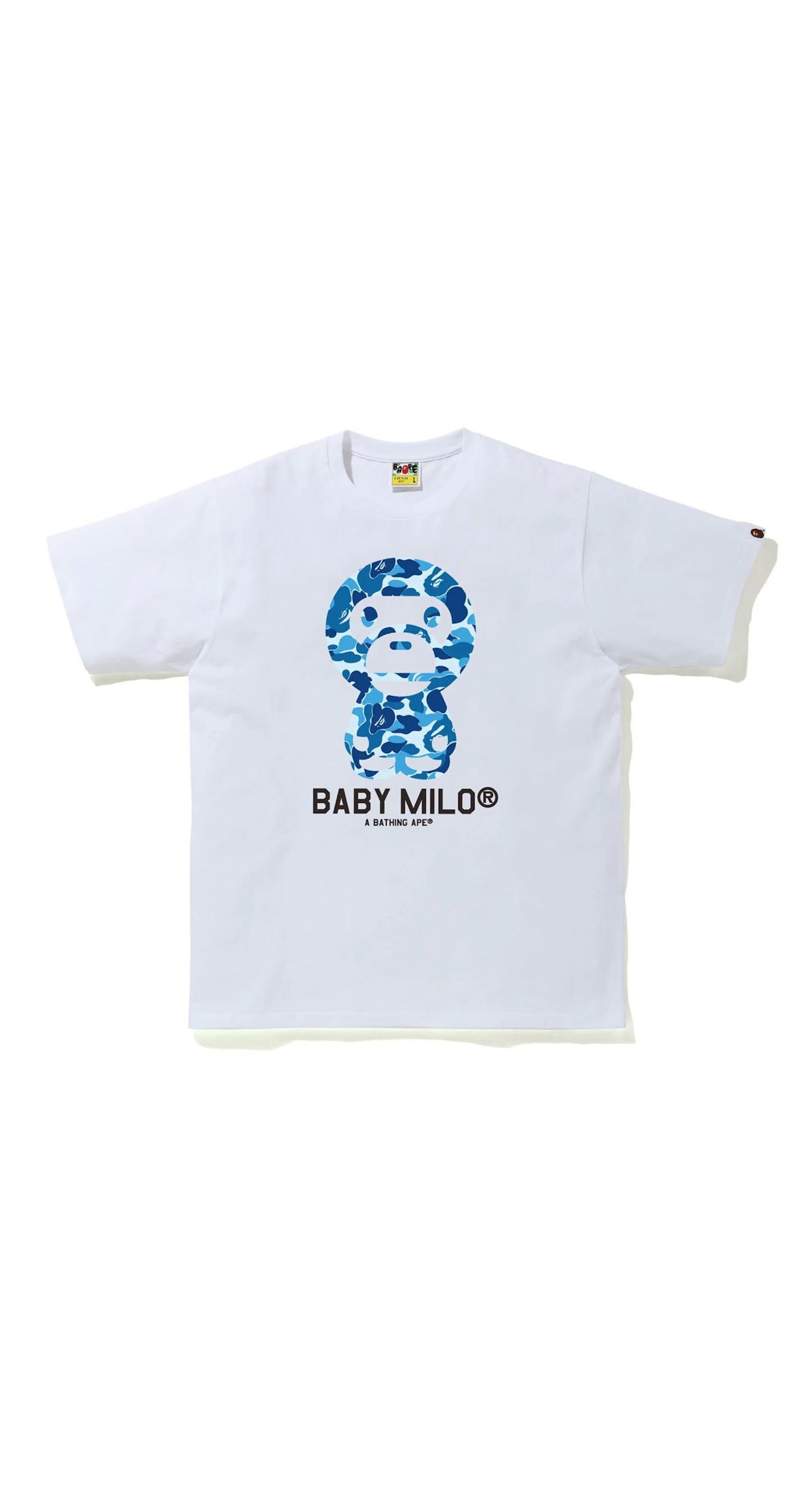 A Bathing Ape Abc Cao baby Milo Tee Blue