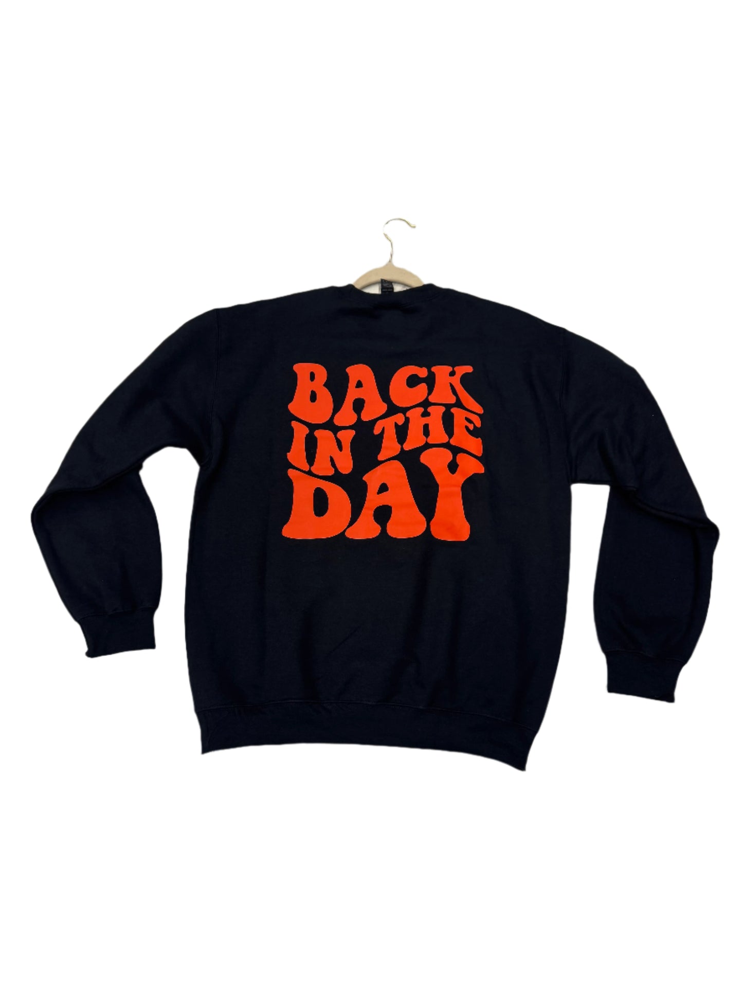 Back In The Day Black Crewneck