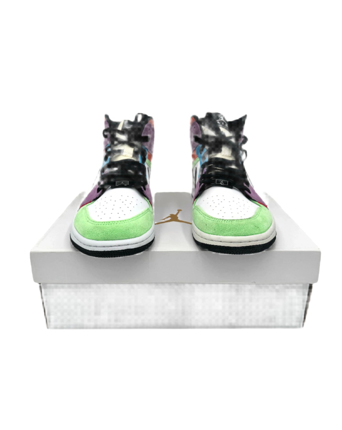 Pre-owned Jordan 1 Mid SE Multi-Color