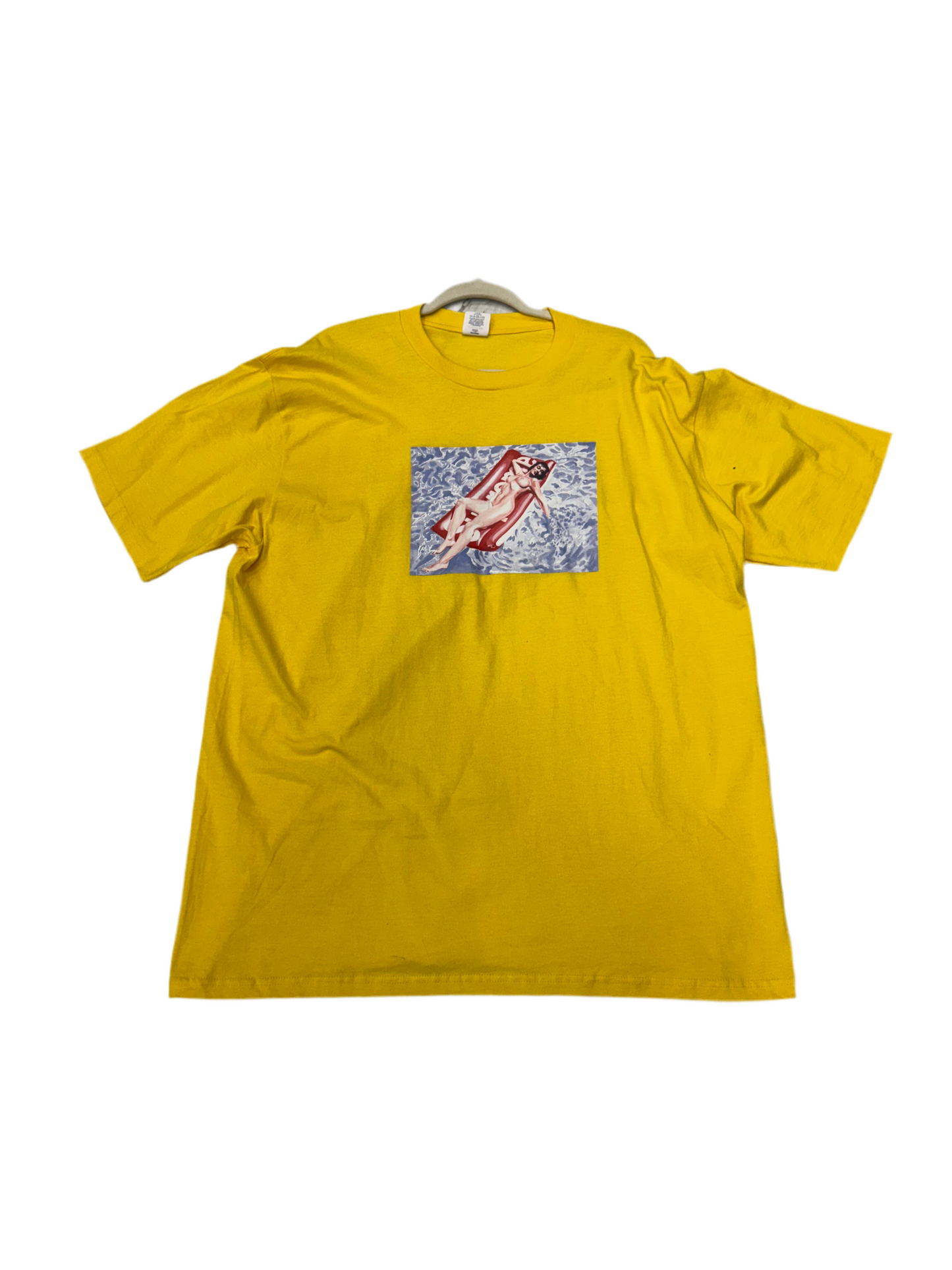 Supreme Float Tee Yellow