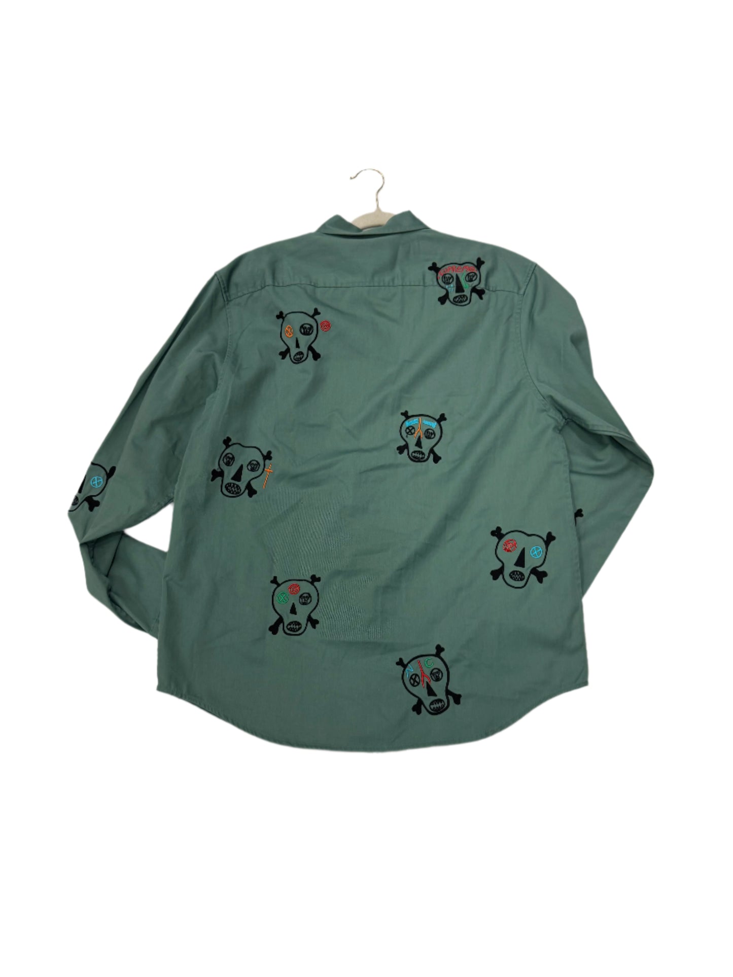 Supreme Clayton Patterson Skulls Work Tee