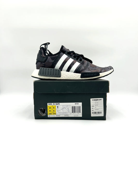 Pre-owned adidas NMD R1 Bape Black Camo