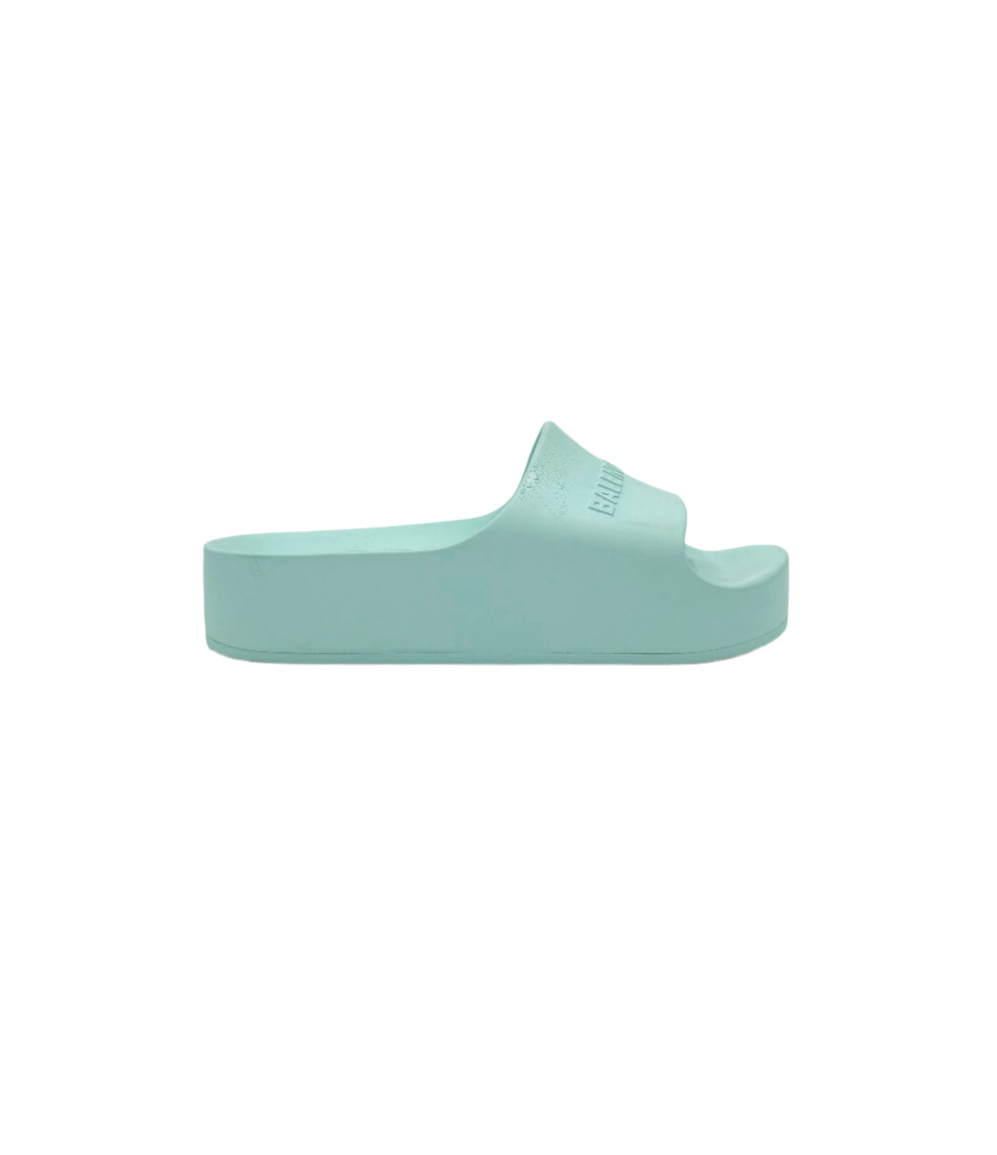 Brand New Balenciaga Chunky Slide Aqua Green