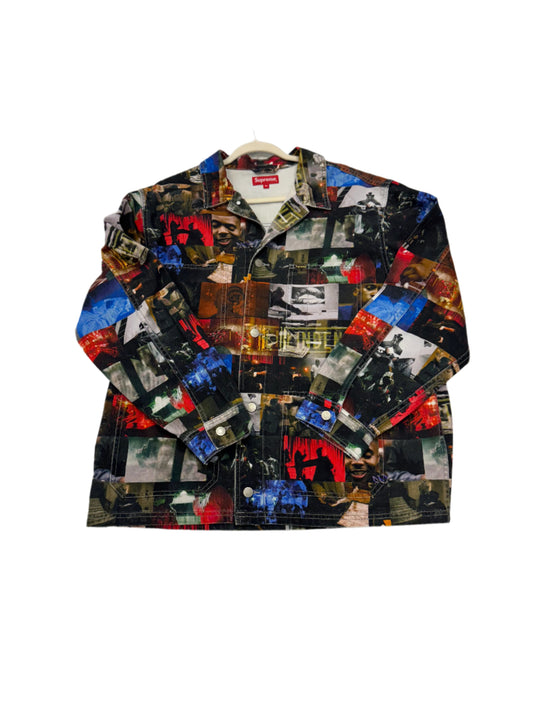 Supreme NAS and DMX  Collage Denim Jacket