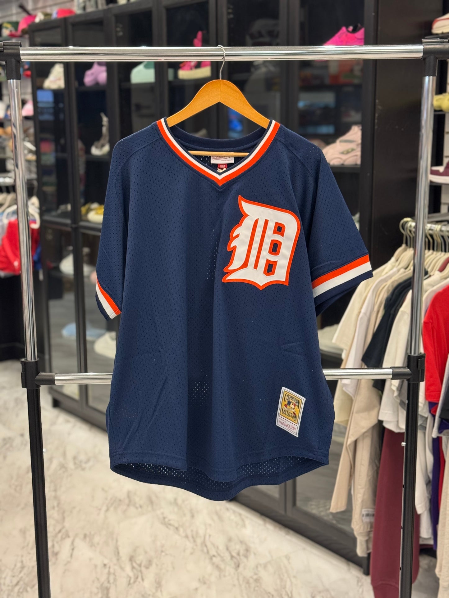 Mitchell & Ness Pullover Jersey Detroit Tigers