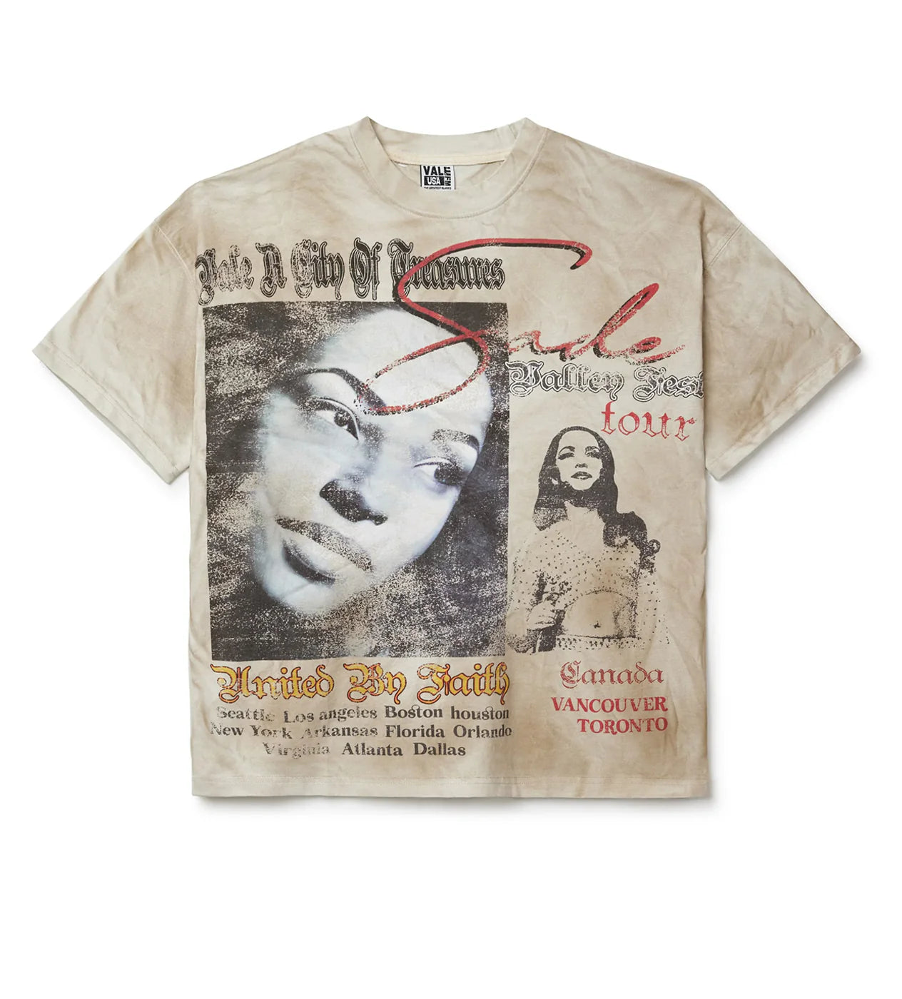 Vale Tour Cream Tee