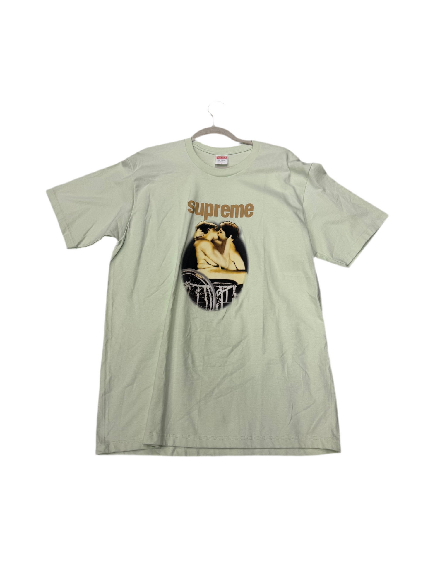 Supreme Kiss tee Pale Green