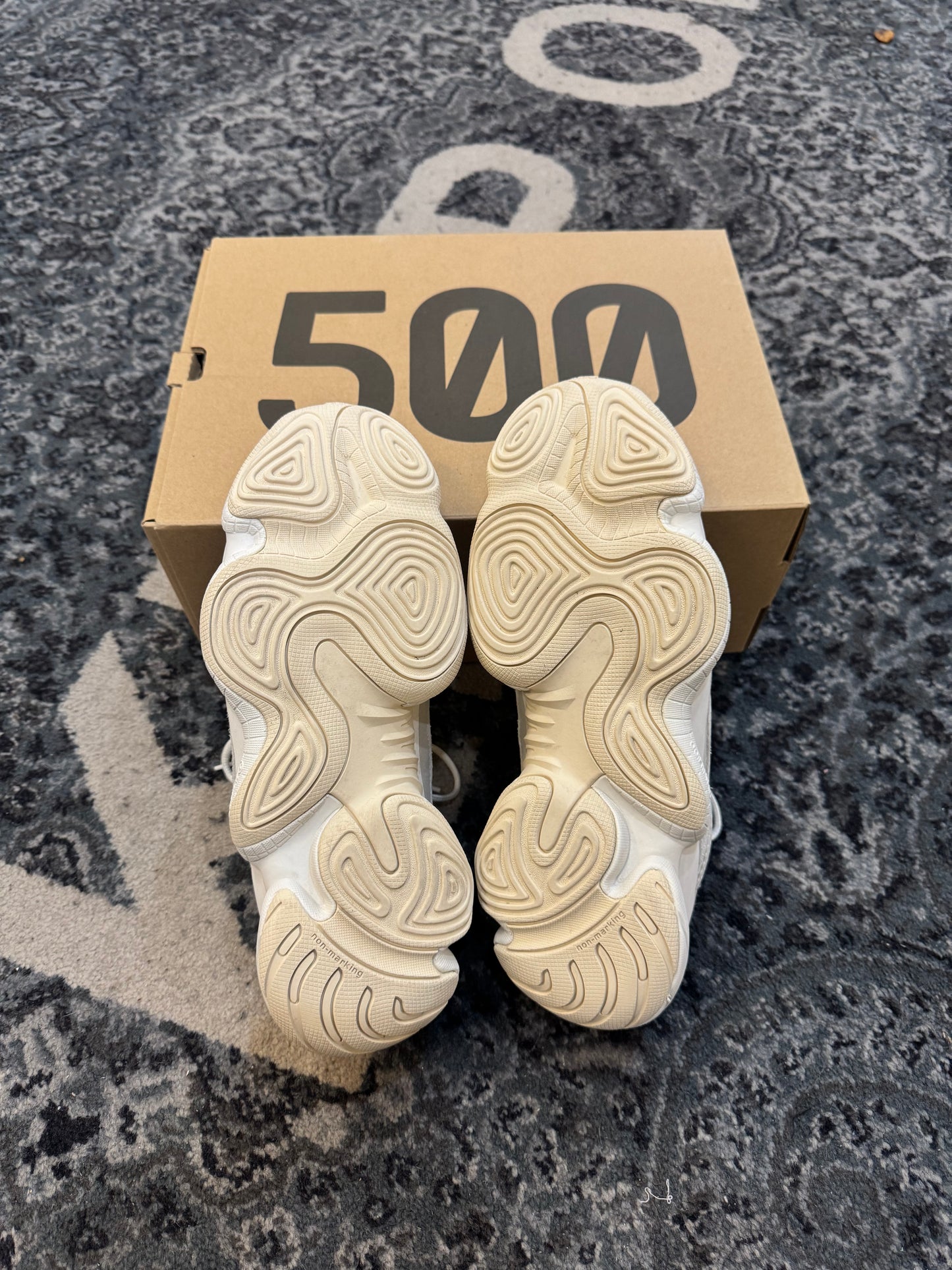 Pre-owned Yeezy 500 Bone White