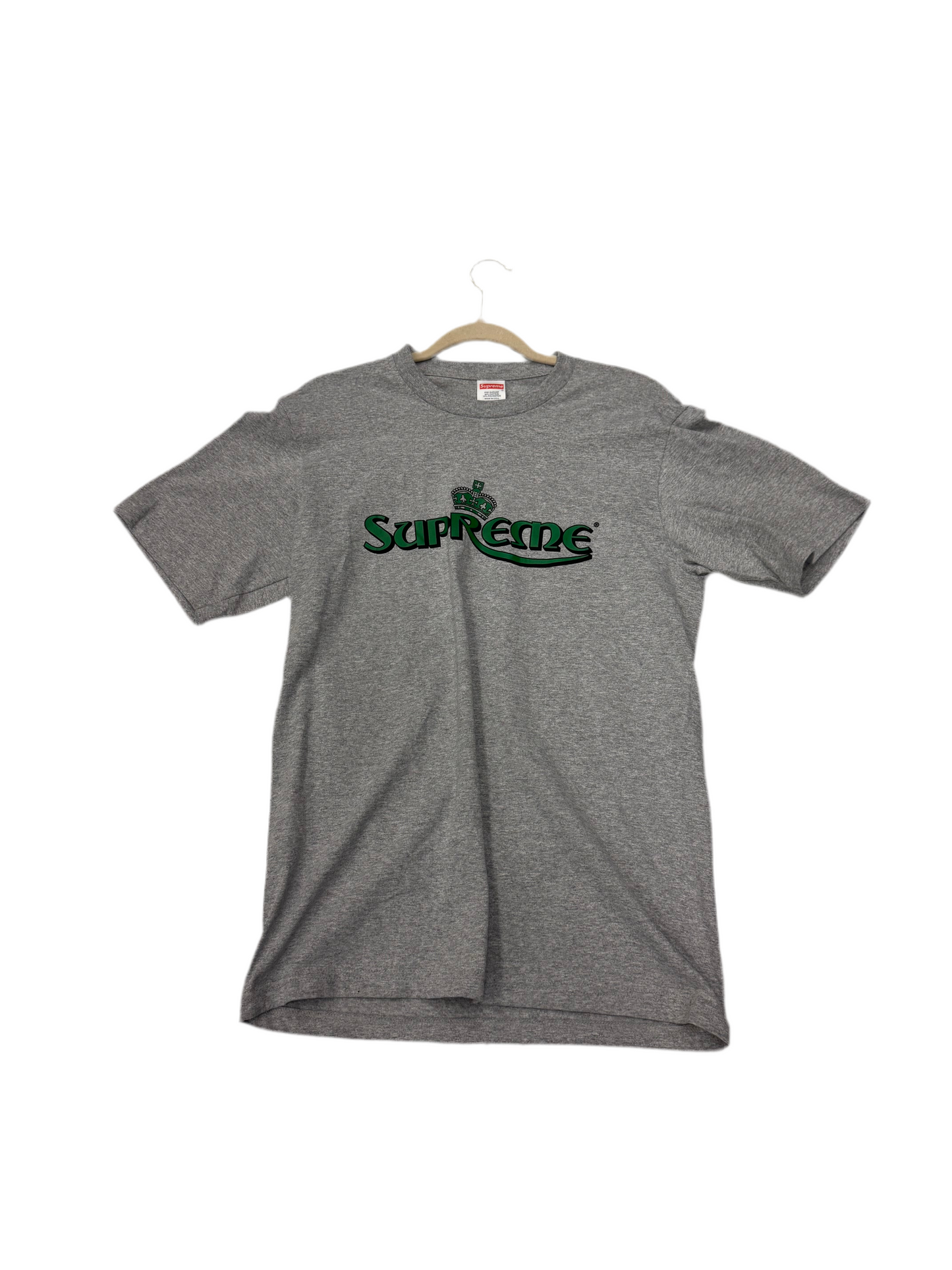 Supreme Crown Tee grey/green
