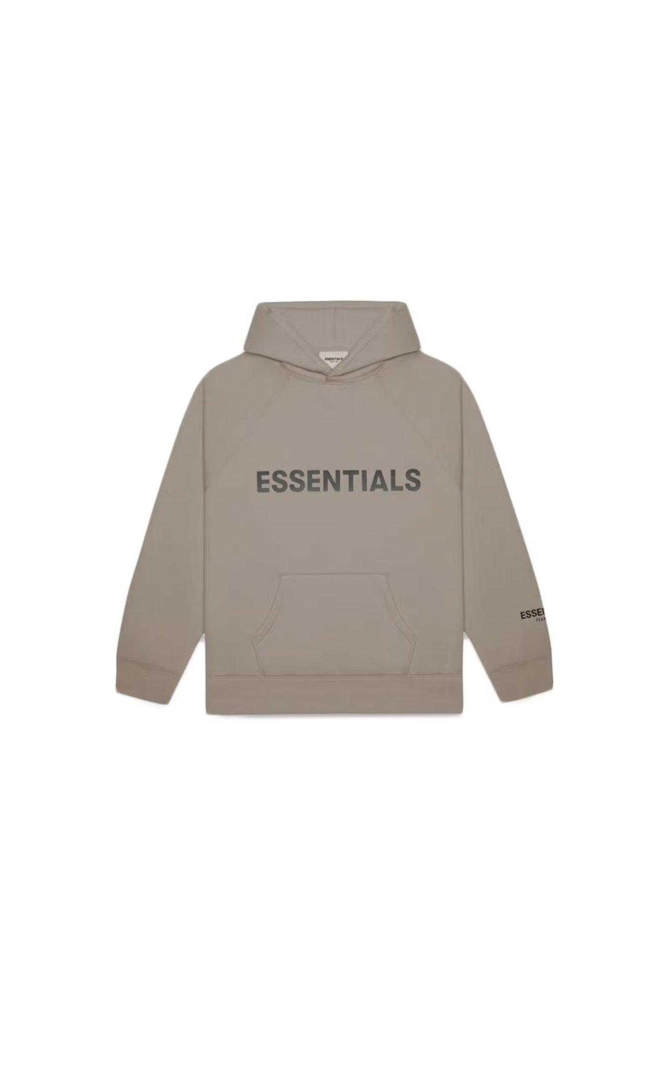 Brand New Fear of God Essentials Pullover Hoodie Taupe