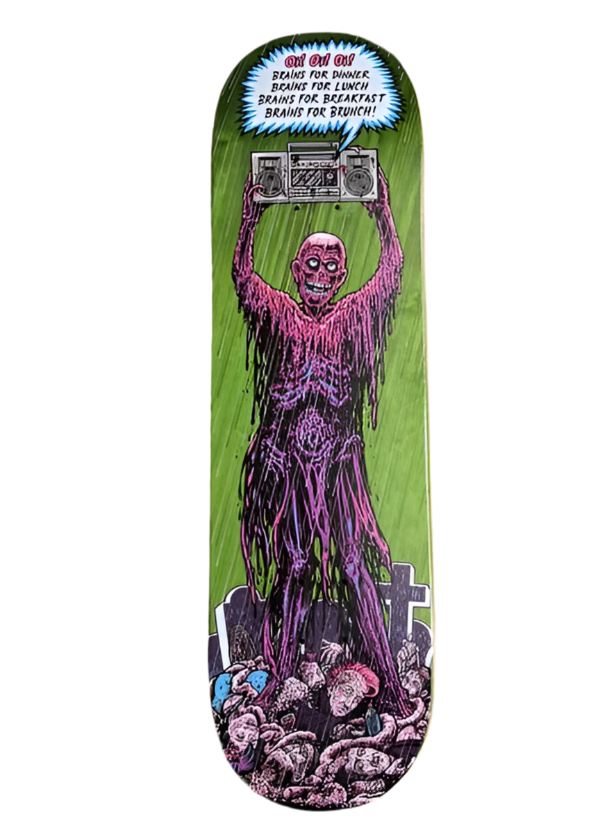 Strangelove return of the living dead skatedeck Autographed