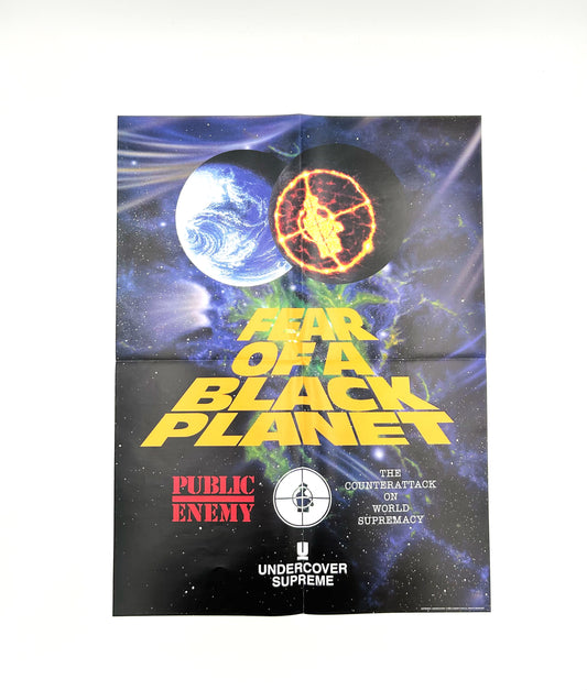 Supreme x Undercover x Public Enemy Fear Of A Black Planet Poster