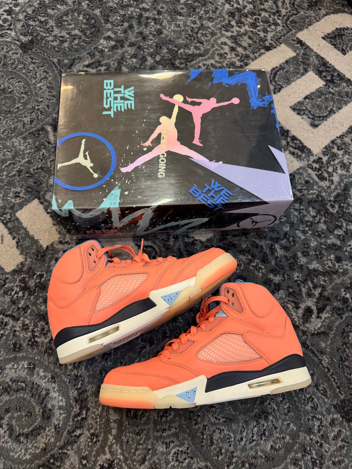 Pre-owned Retro 5 DJ Khalid Crimson Bliss