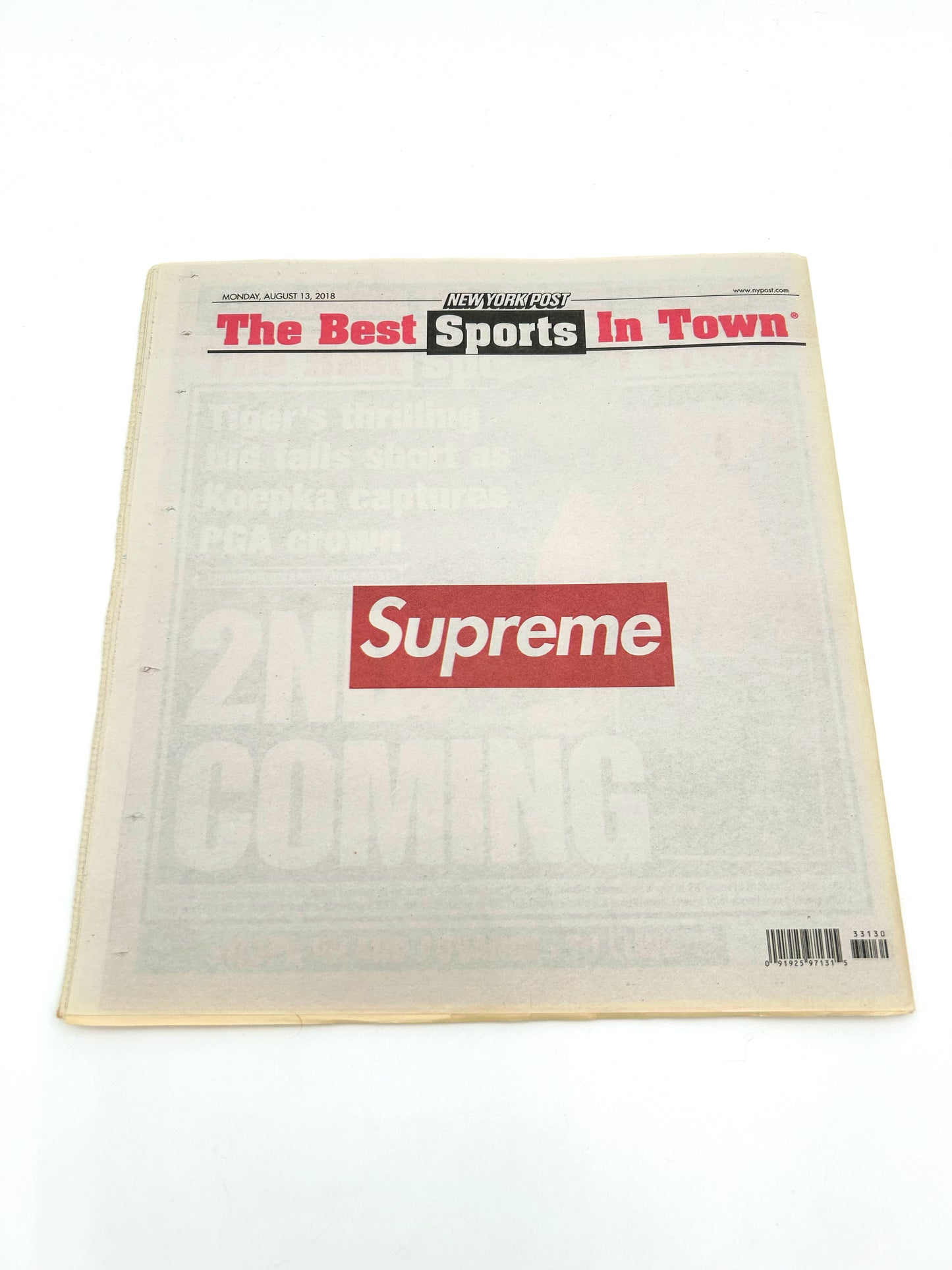 Supreme New York Post Newspaper