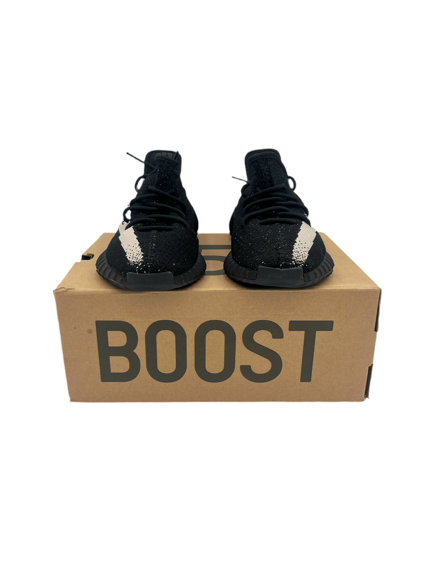 Pre-owned Yeezy Boost 350 Core Black White