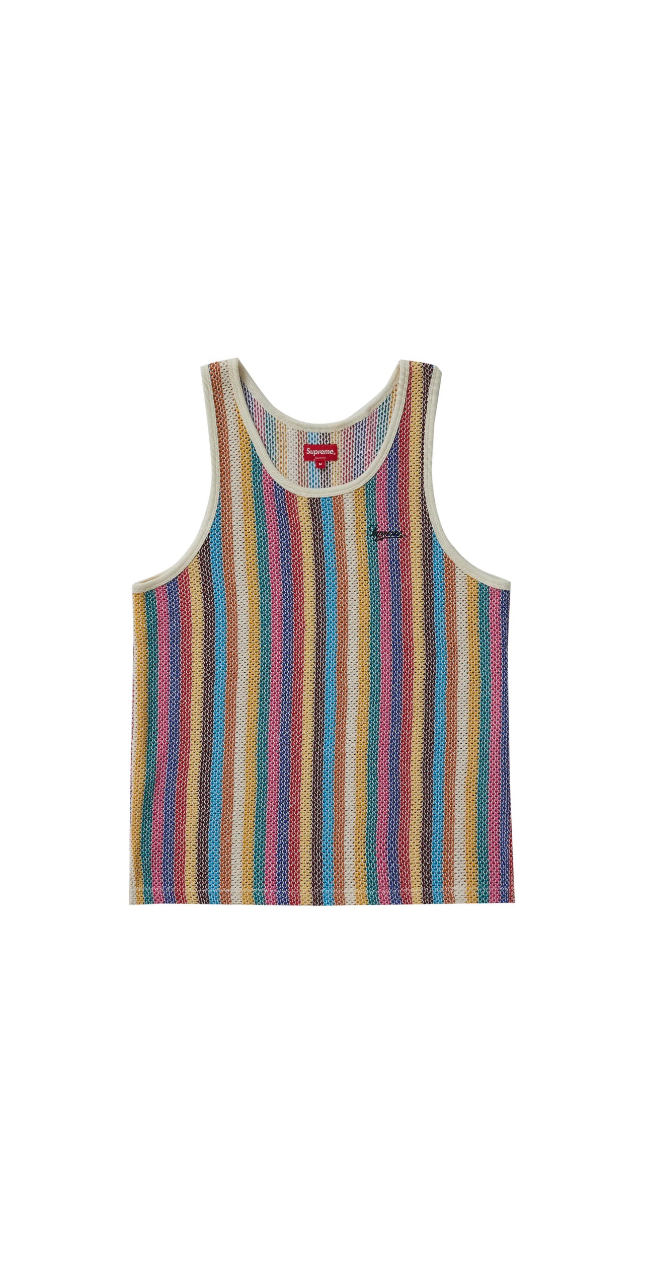 Supreme Knit Stripe Tank Top Multicolor