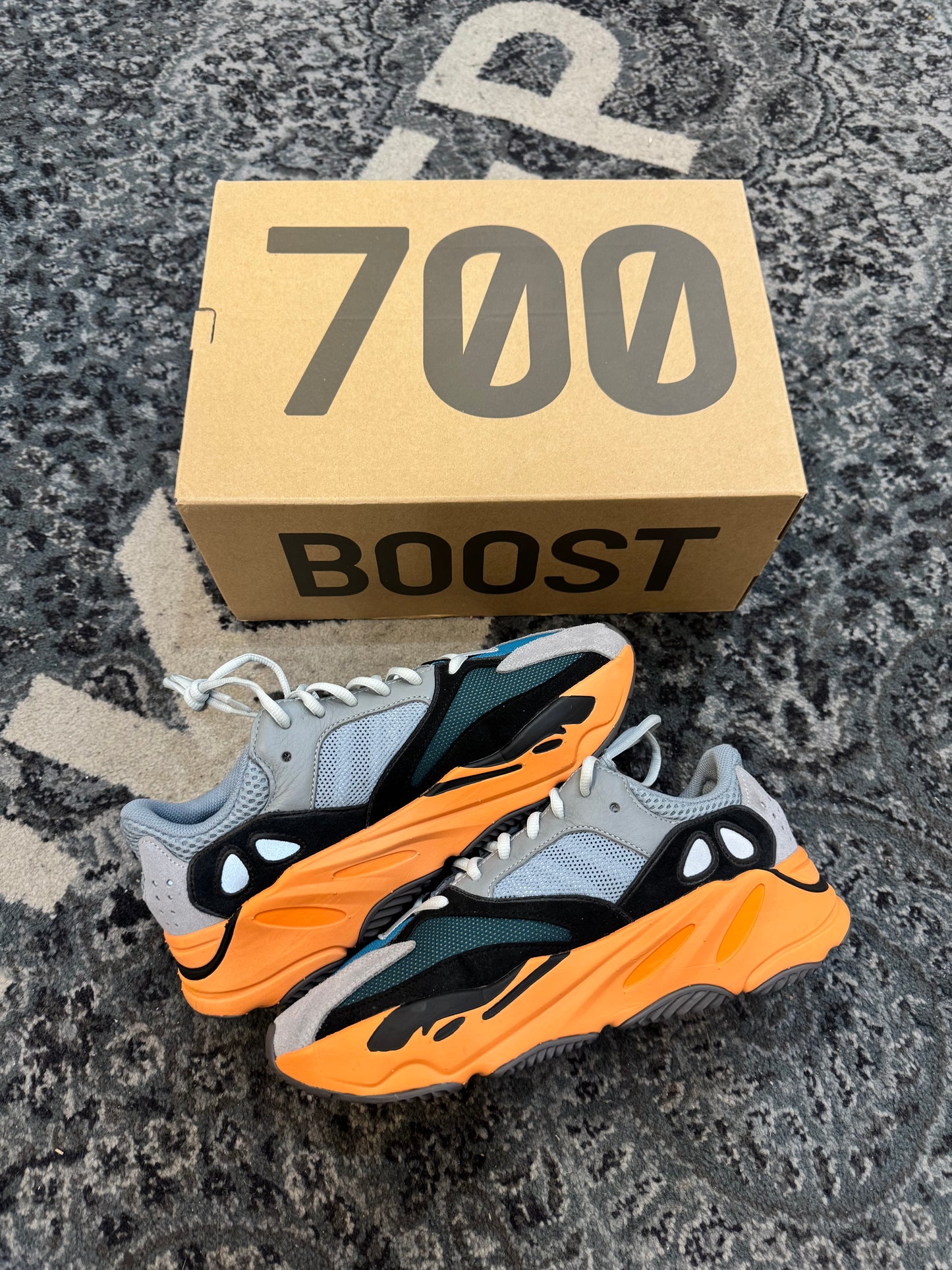 Pre-owned Yeezy 700 Washed Orange
