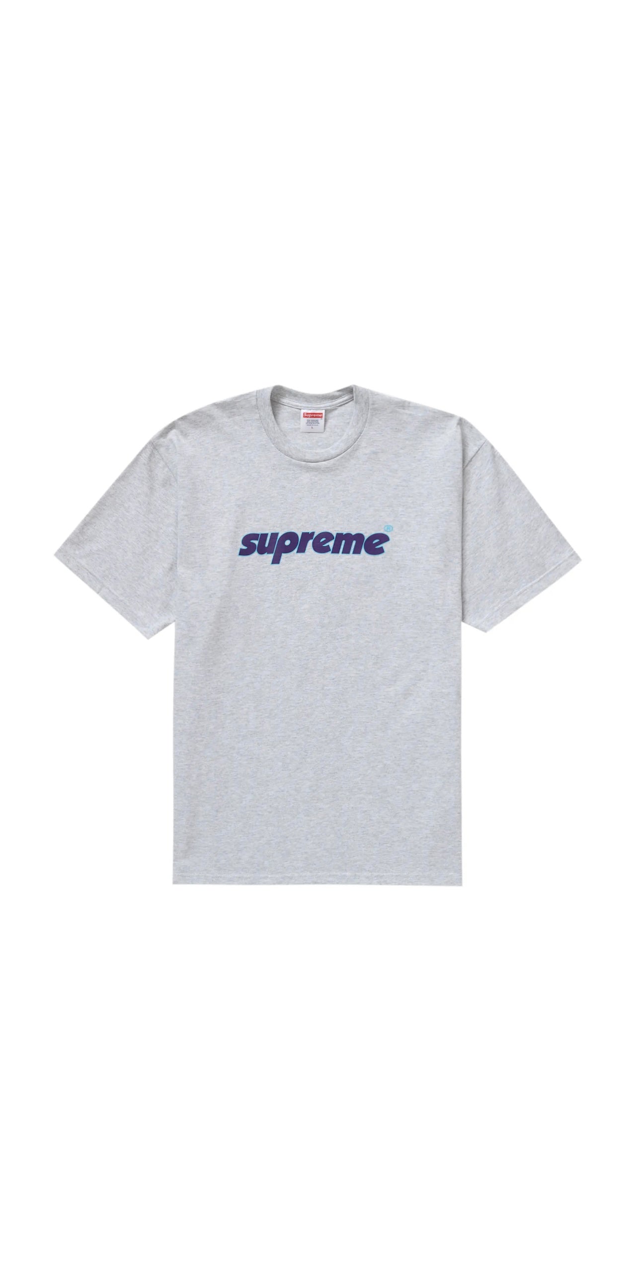 Supreme Pinline tee Grey