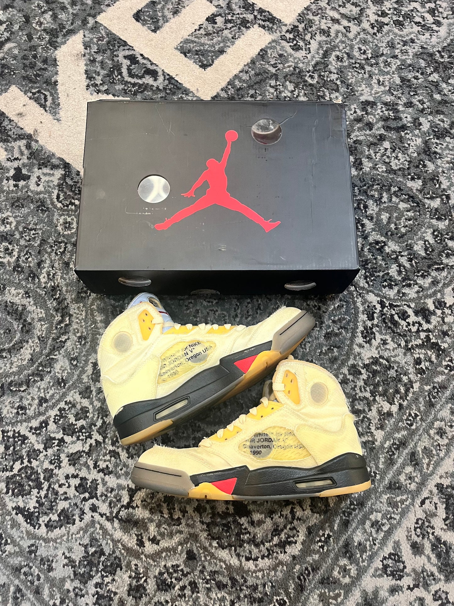Pre-owned Off White 5 Sail