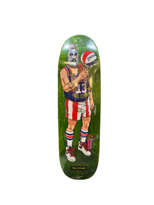 Fullcourt X Strangelove Basketball Clown Skatedeck Autographed
