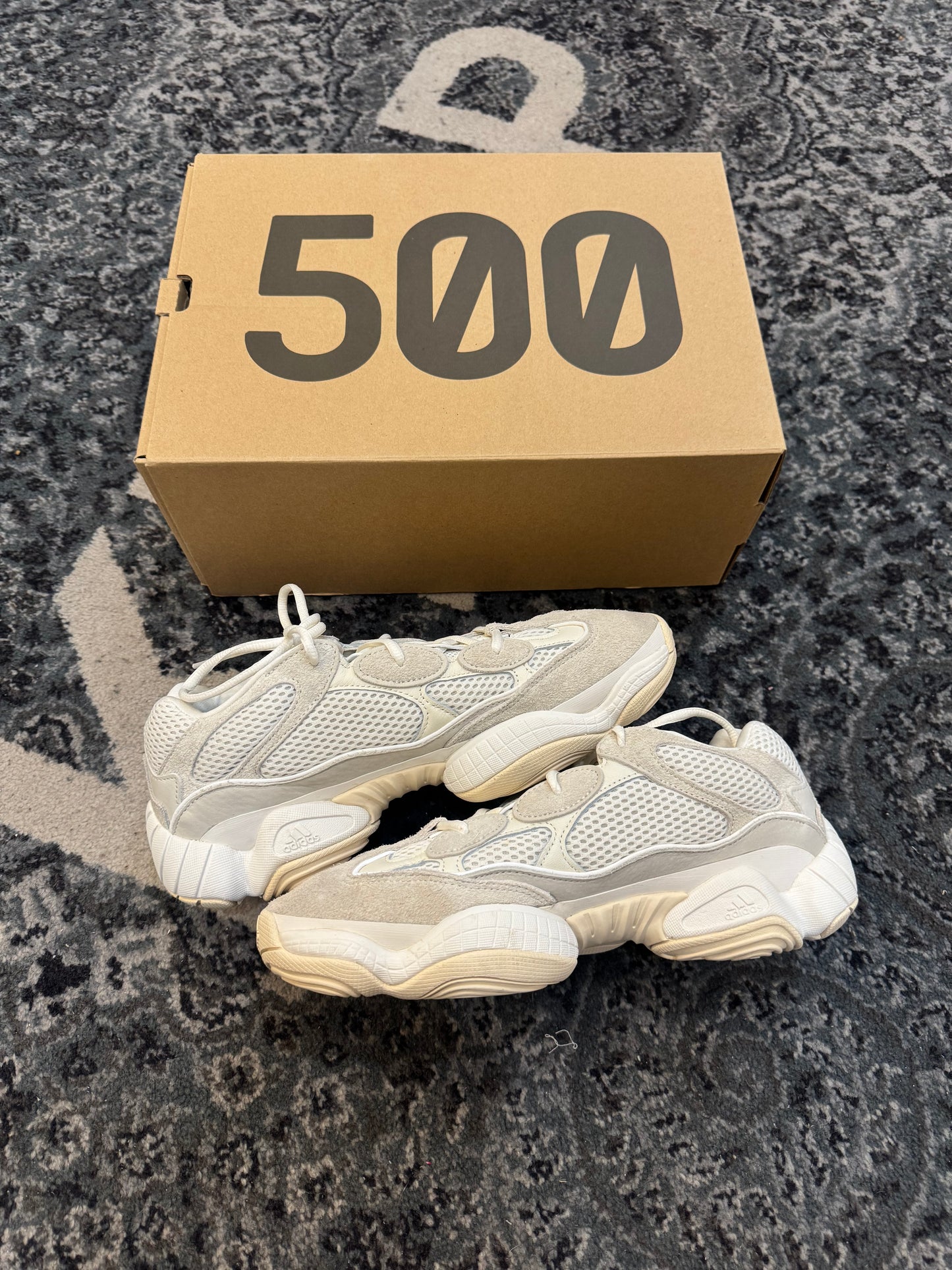 Pre-owned Yeezy 500 Bone White