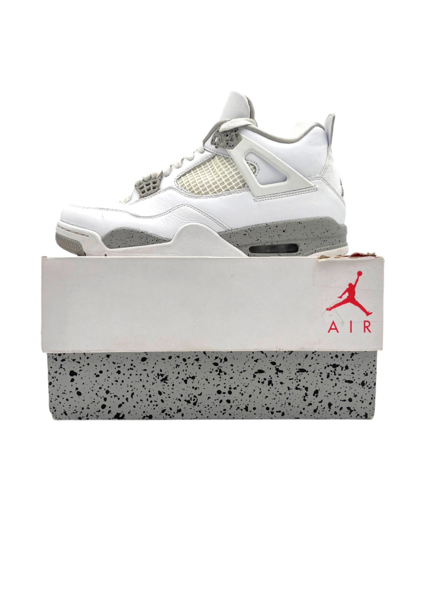 Pre-owned Retro 4 White Oreo