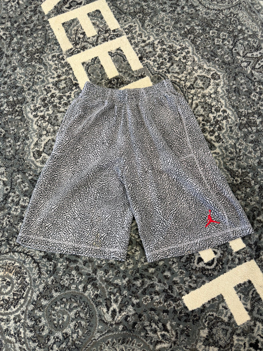 Preowned Jordan elephant print shorts