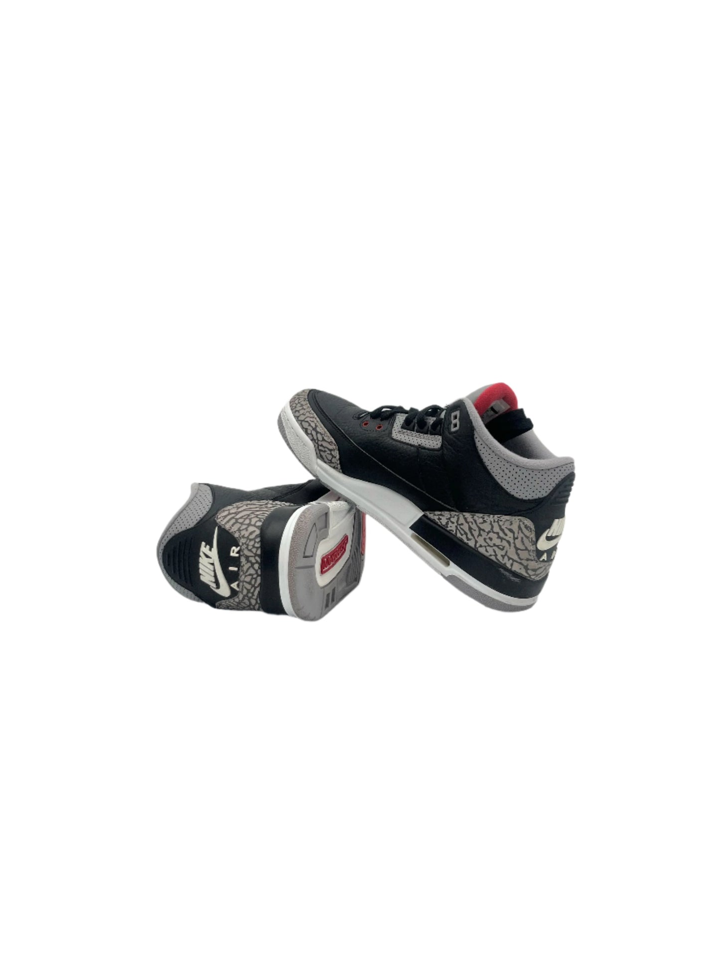 Pre-owned Retro 3 Black Cement