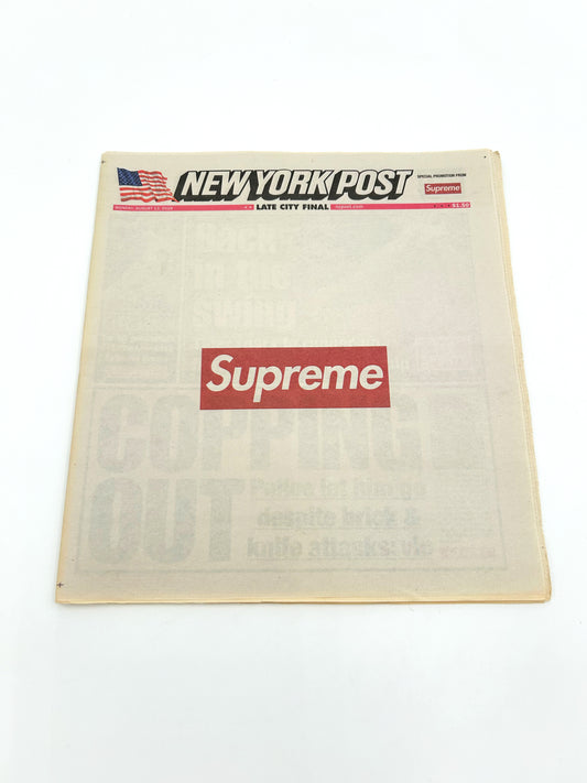 Supreme New York Post Newspaper