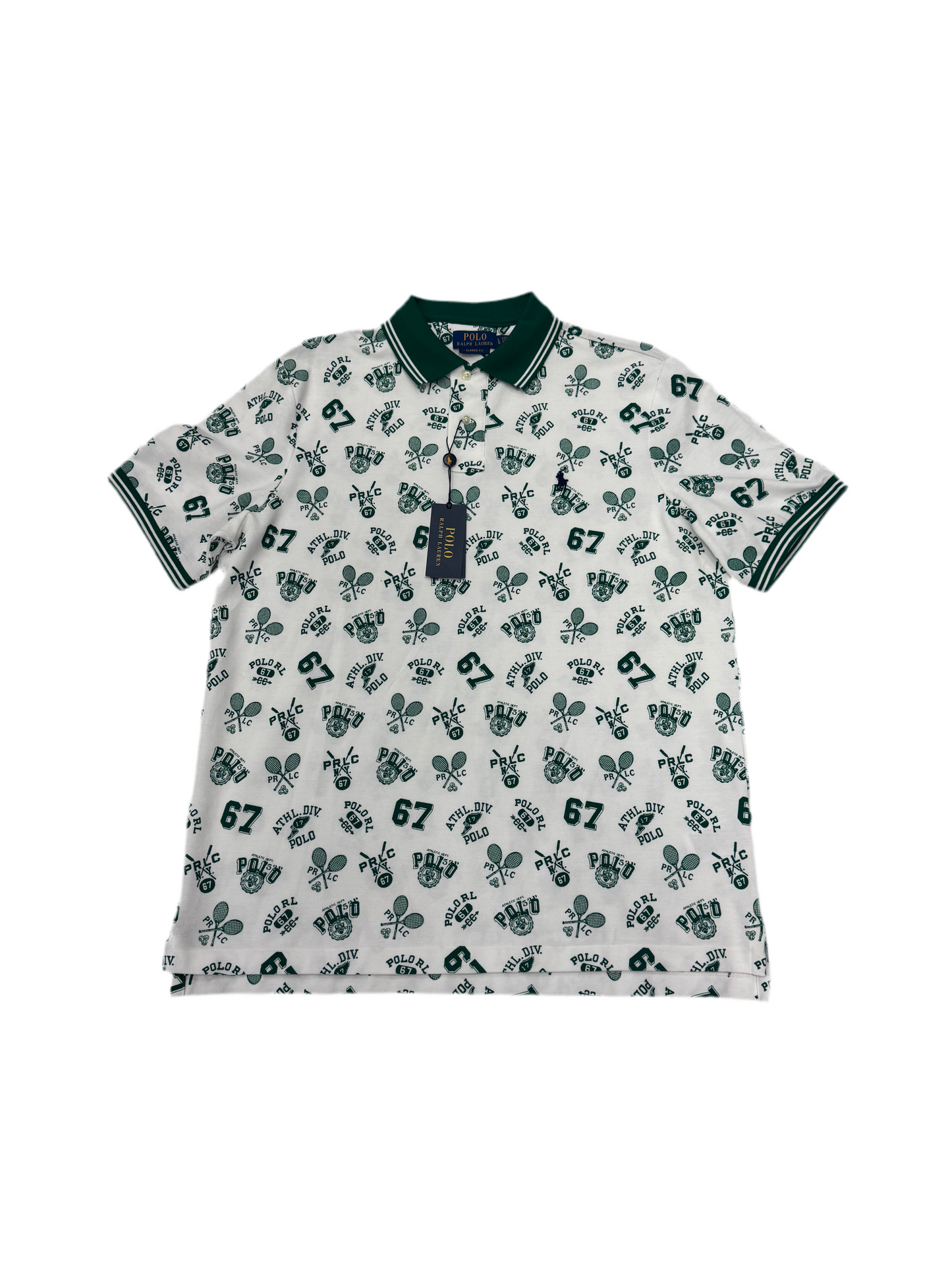 Polo Ralph Lauren Green Collar Shirt