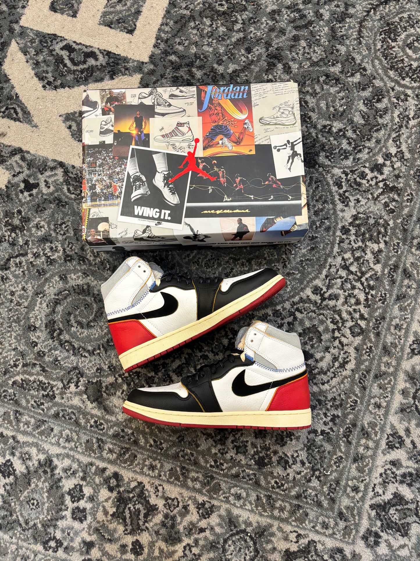 Pre-owned Union LA Black Toe