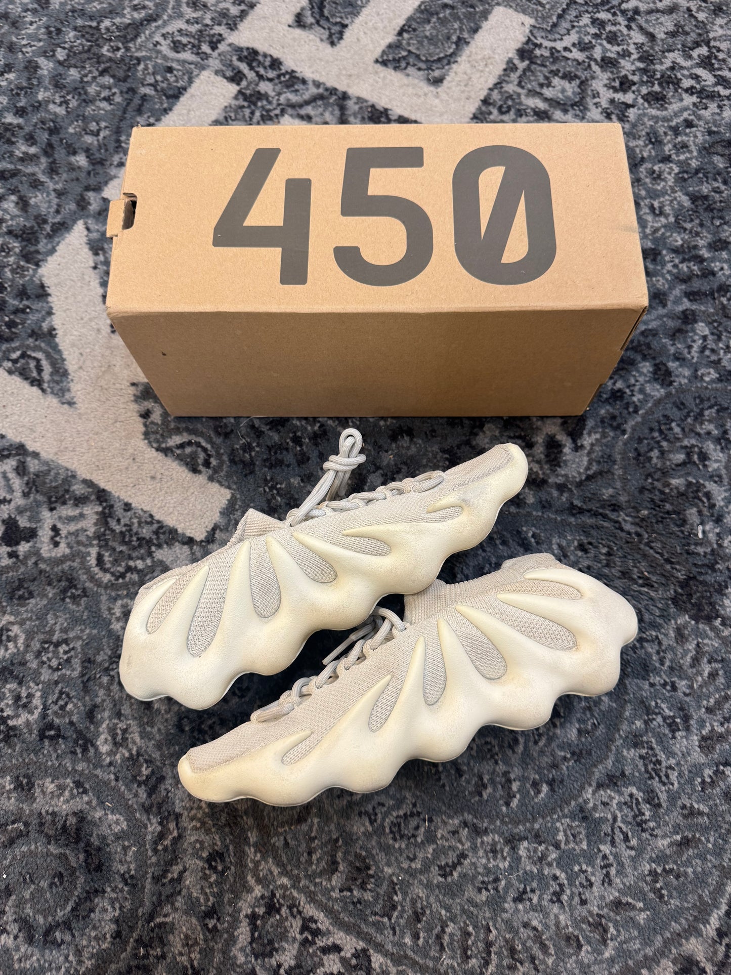 Pre-owned Yeezy 450 cloud white