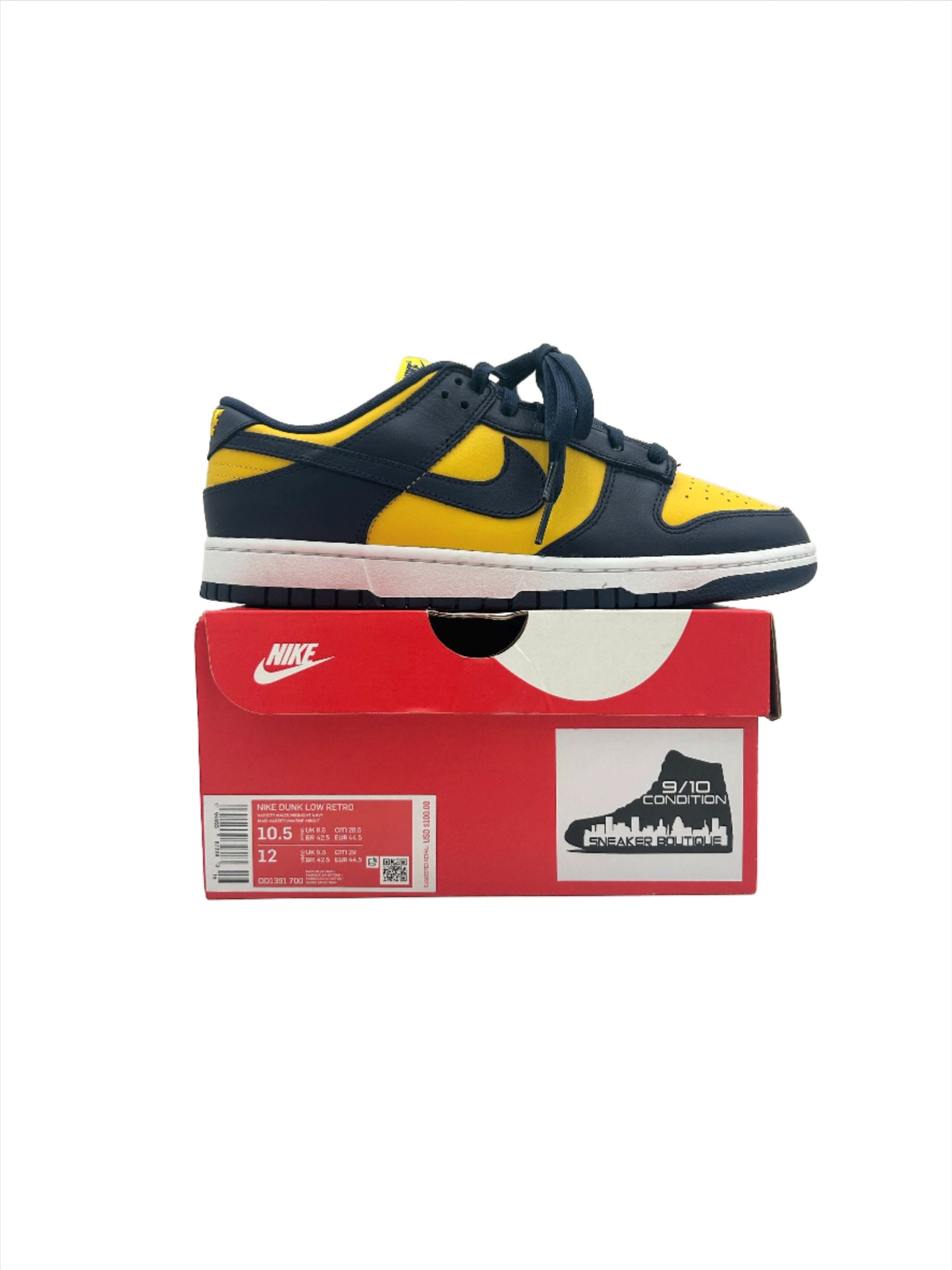 Pre-owned Nike Dunk Low Michigan