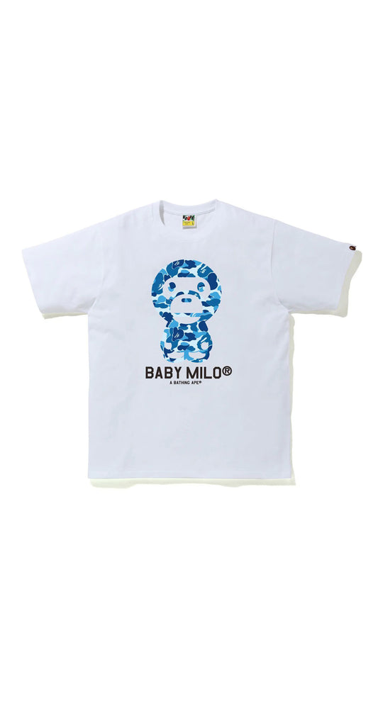 A Bathing Ape Abc Cao baby Milo Tee Blue