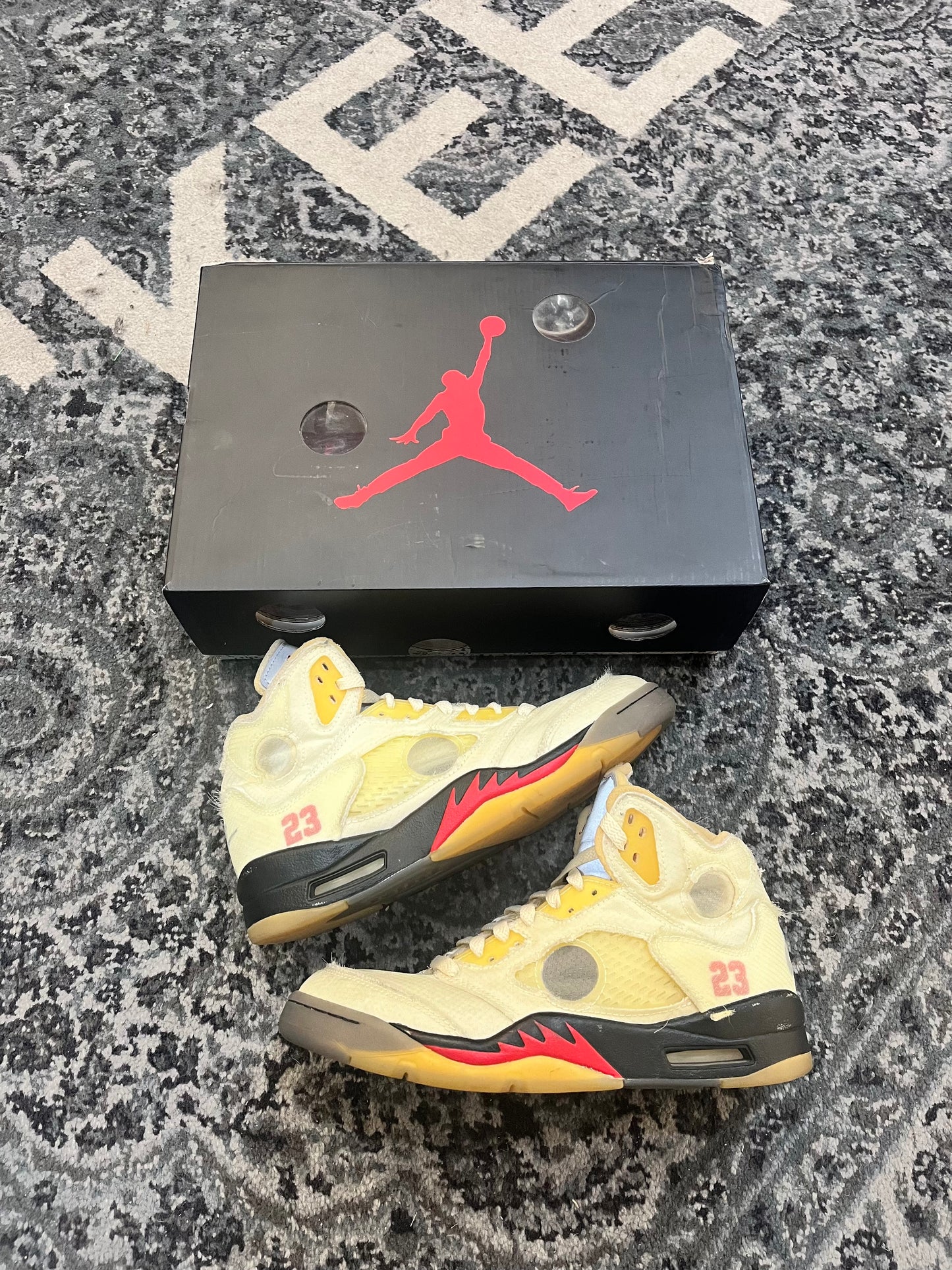 Pre-owned Off White 5 Sail