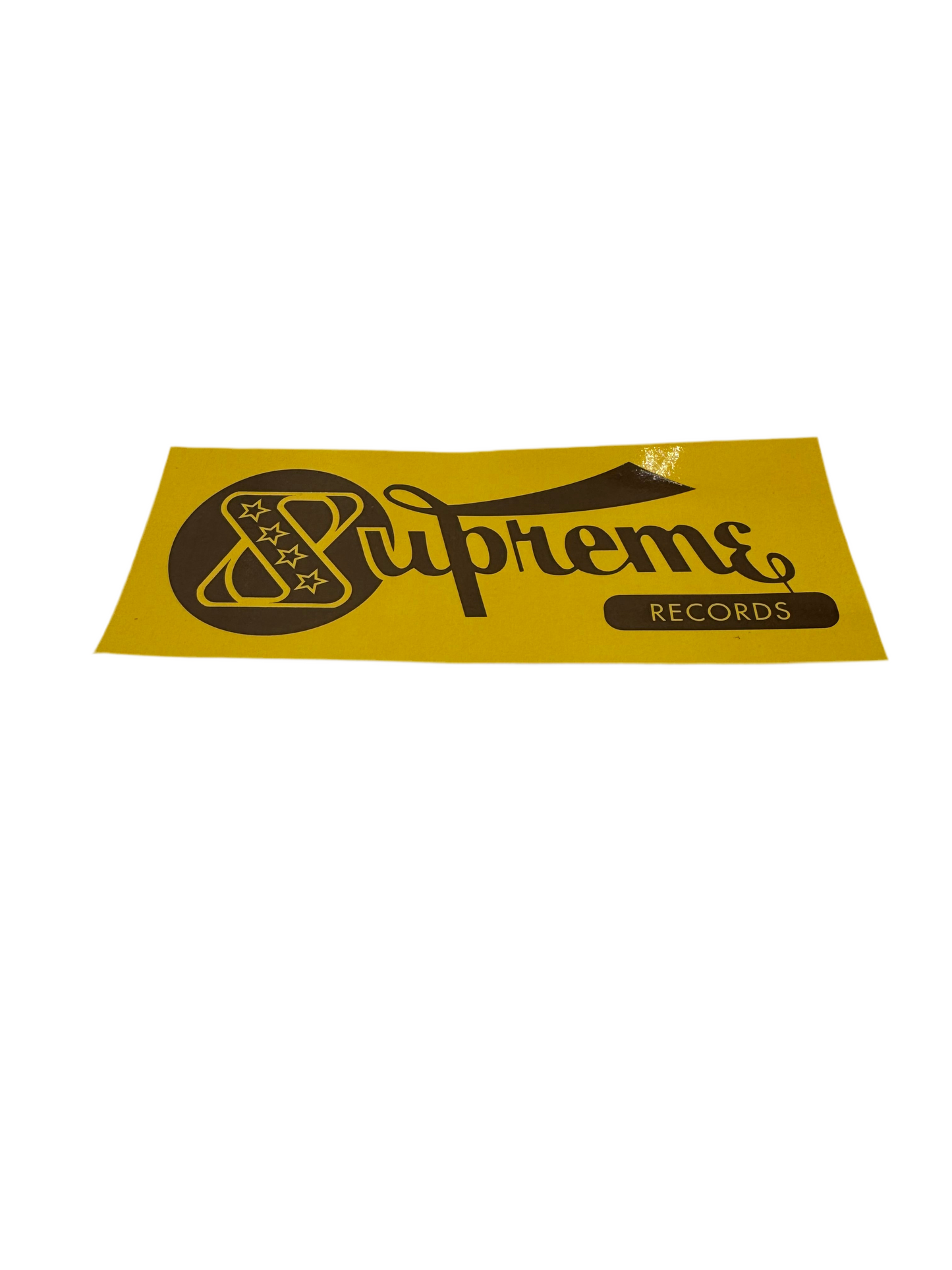 Supreme Supreme Records Sticker