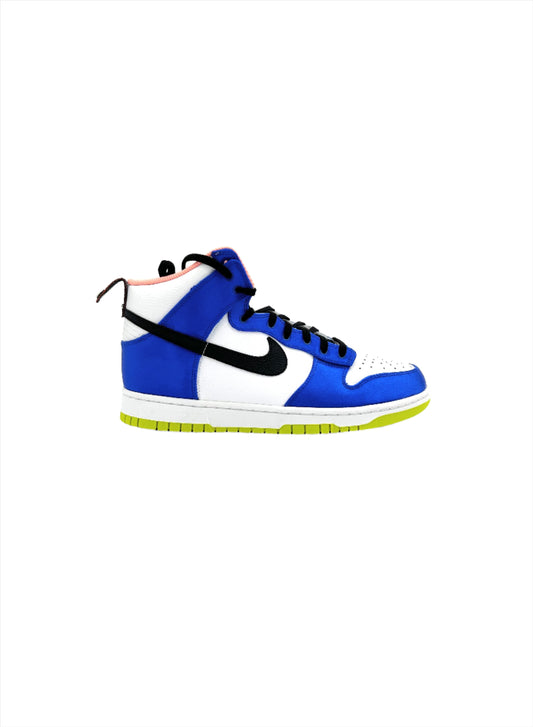 Brand New Nike Dunk High Blue Satin