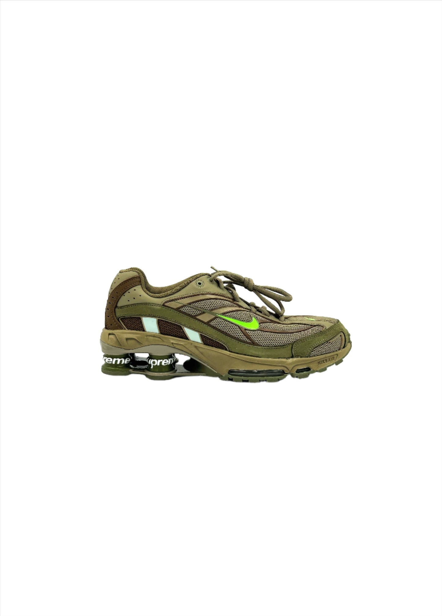 Brand New Nike Shox Ride 2 SP Supreme Olive