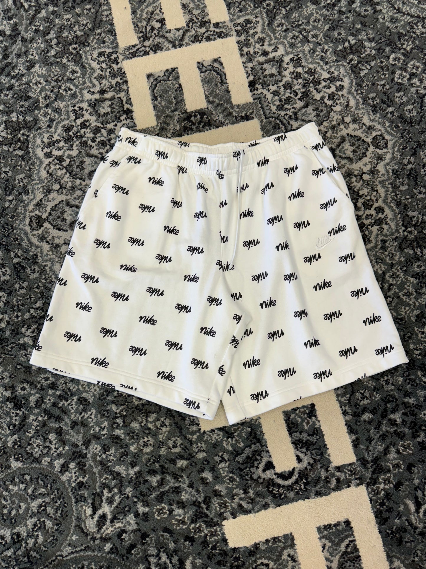 Brand New Nike all over print shorts