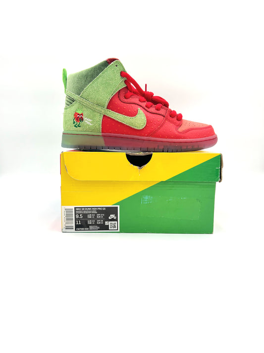 VNDS Nike SB Dunk High Strawberry Cough