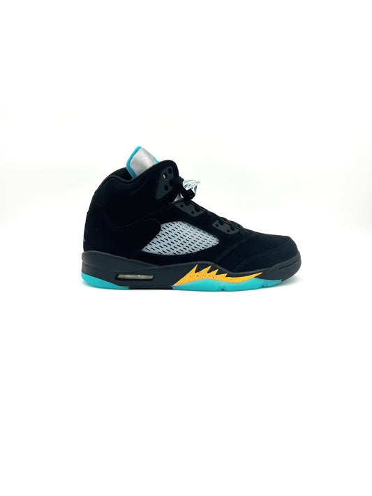 Brand New Retro 5 Aqua