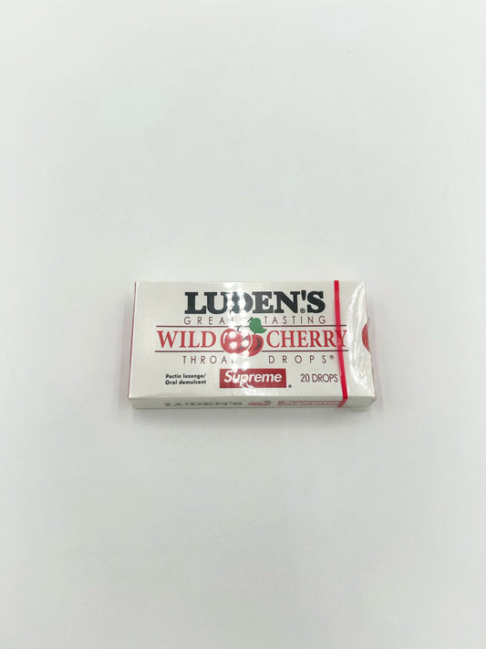 Supreme x Luden's Wild Cherry Throat Drops Box