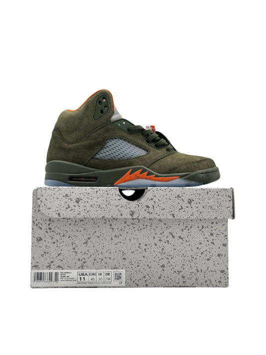 Pre-owned Retro 5 Olive