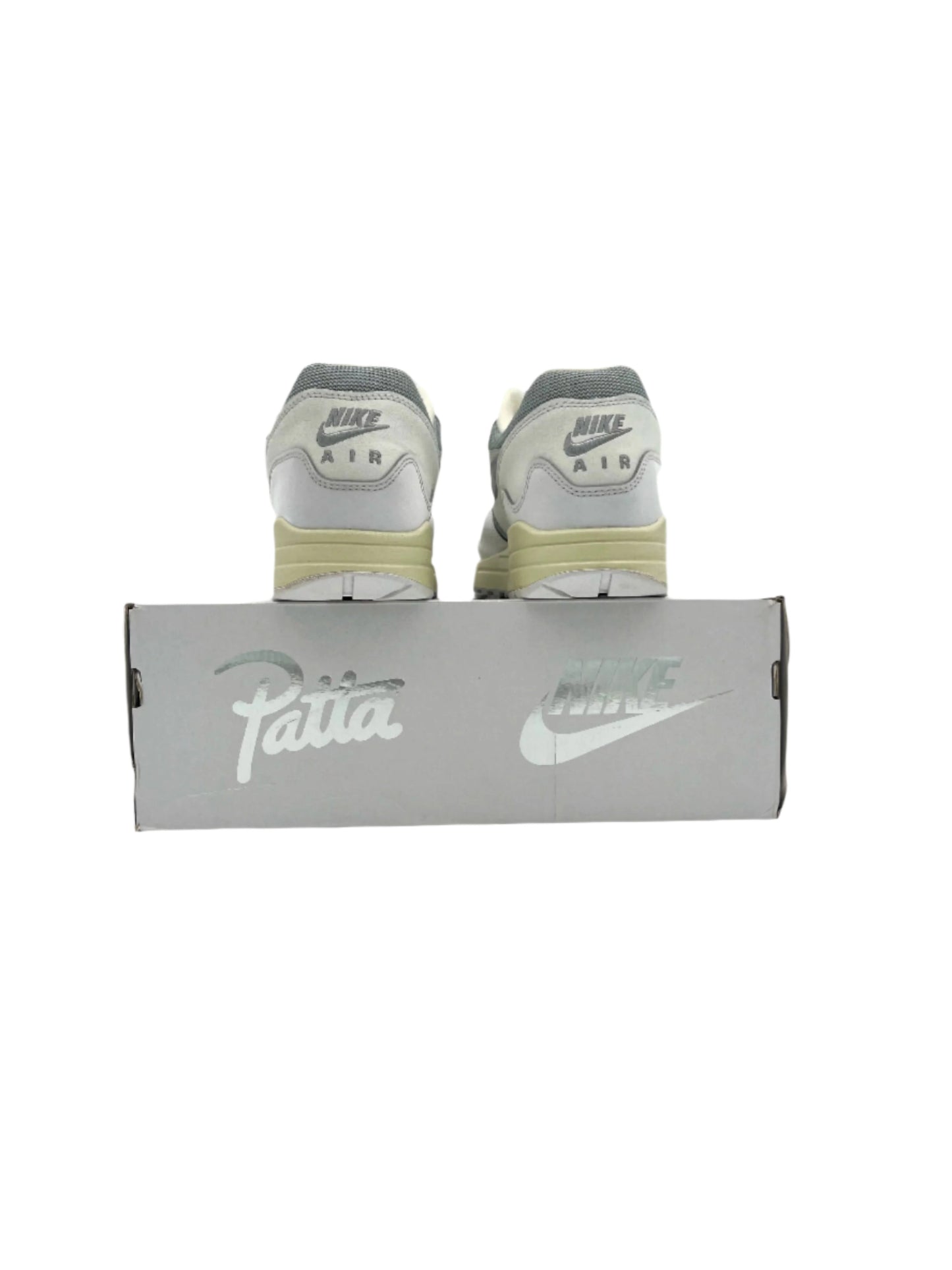 Pre-owned Nike Air Max 1 Patta Waves White