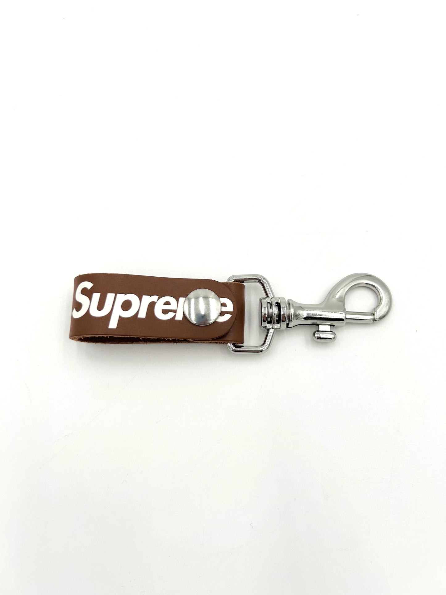 Supreme Leather Key Loop