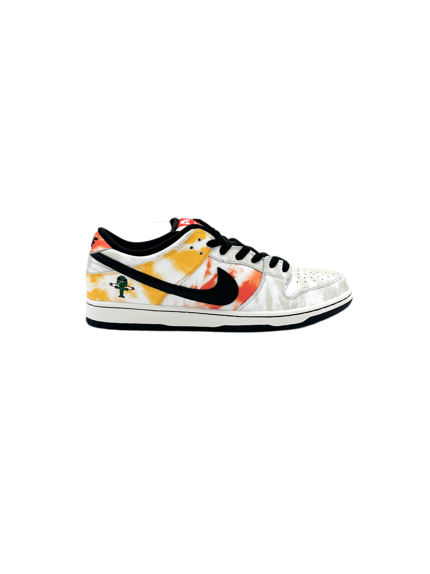 Brand New Nike Dunk Low SB Raygun Tie-Dye White