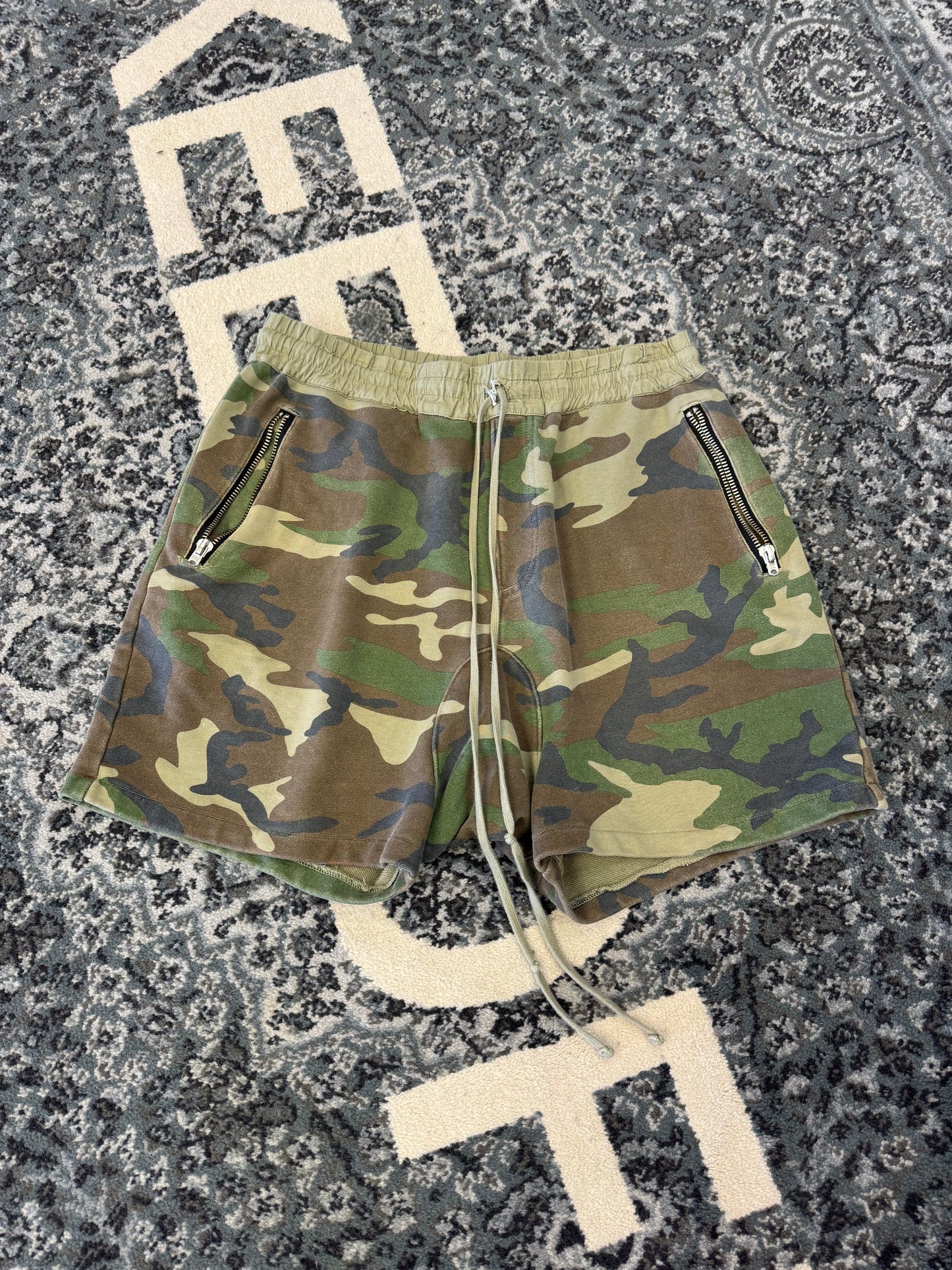 Preowned Fear Of God Camo Shorts