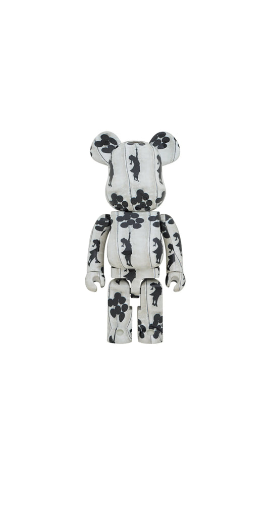 Bearbrick Flying Balloons Girl 1000%