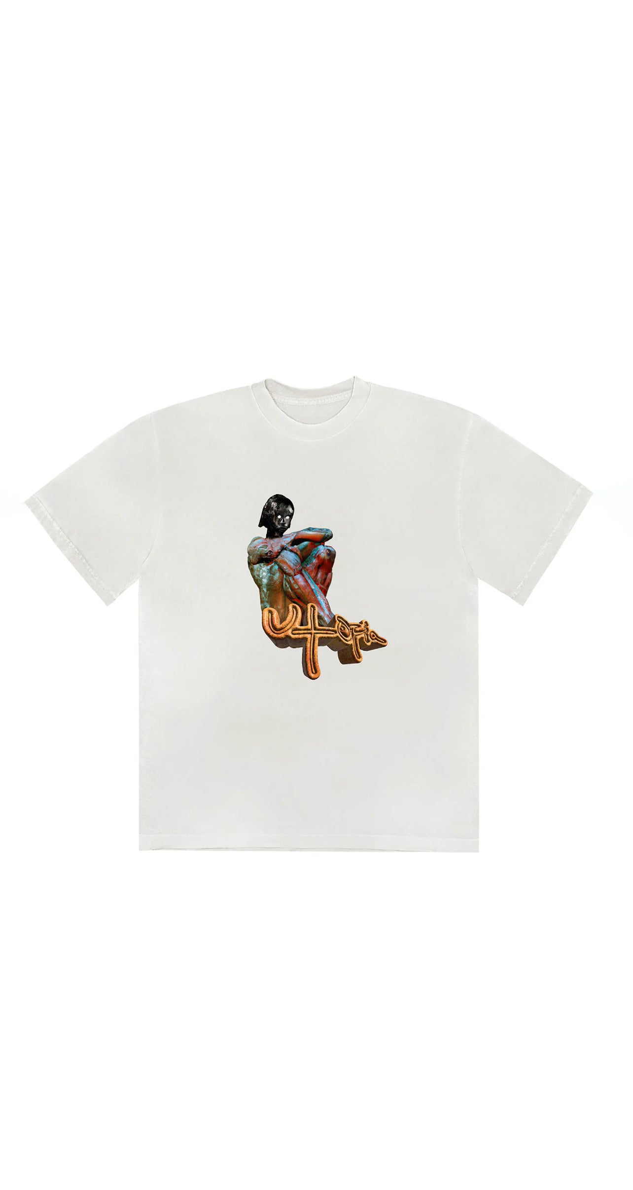 Travis Scott Utopia B1 Tee White